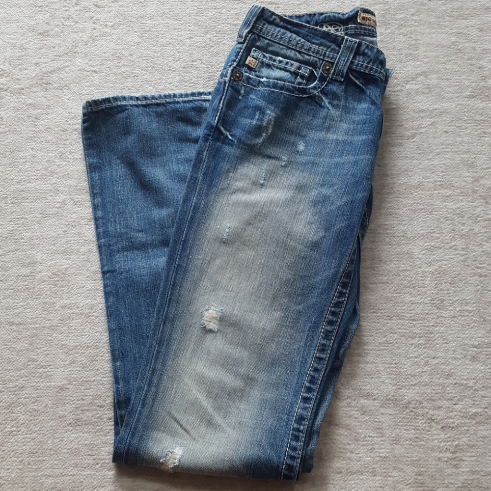 Big Star Sweet Boot Ultra Low Rise Jean - Picture 5 of 7